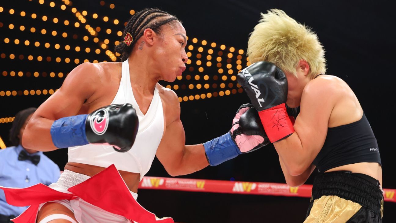 Baumgardner maintains unified title; Green taken off on stretcher following surprising defeat. 1