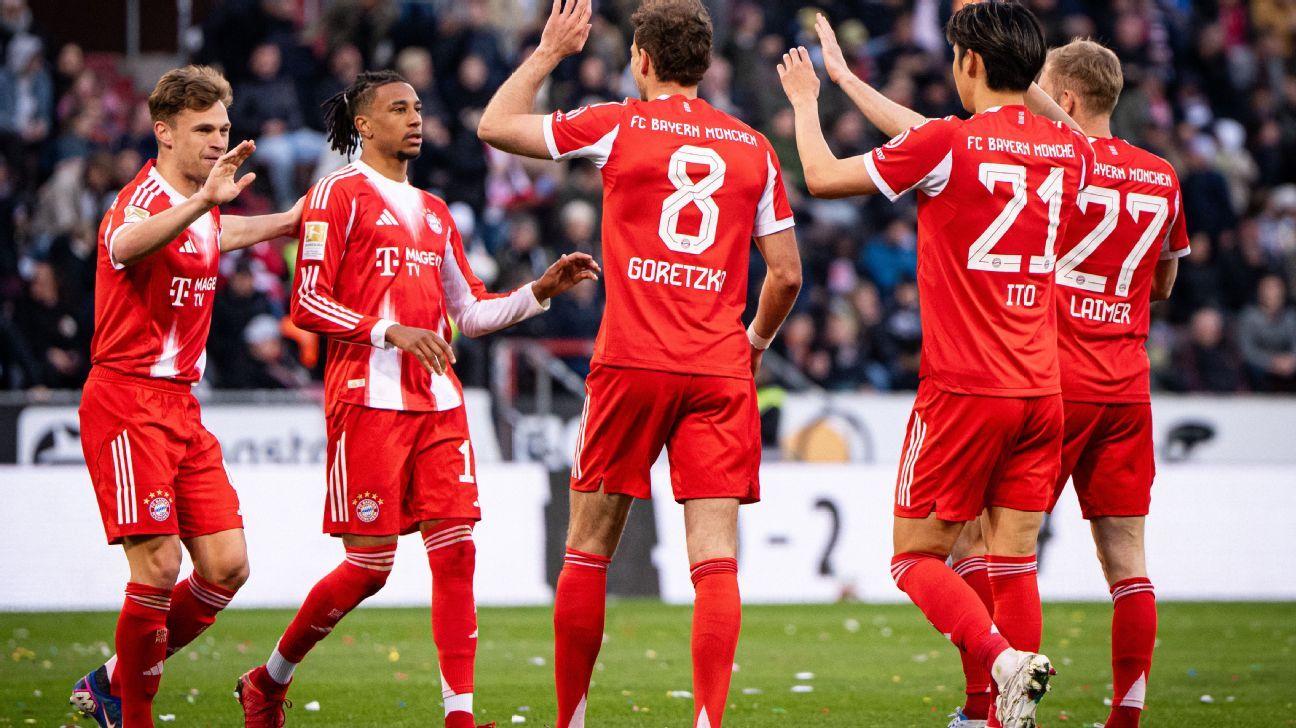 Bayern Munich sets Bundesliga record with five matches remaining 1
