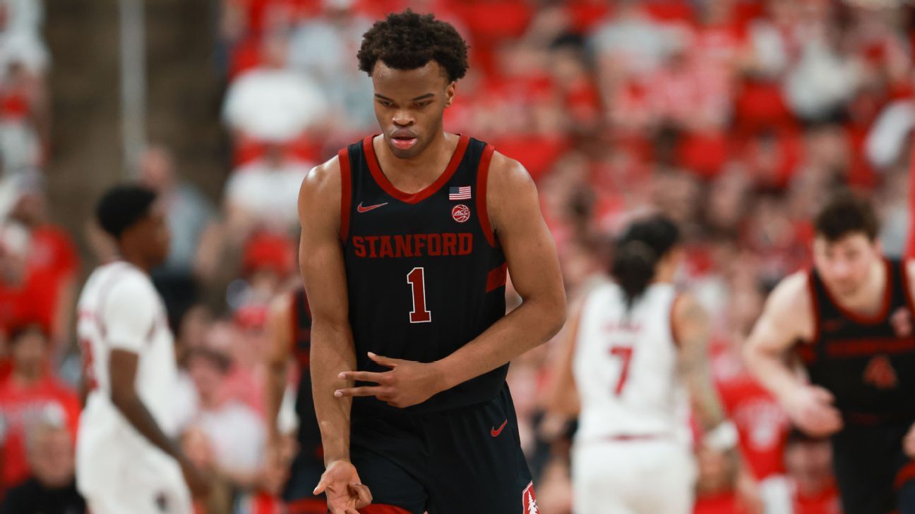 Stanford standout freshman Ebuka Okorie announces entry into NBA draft. 1
