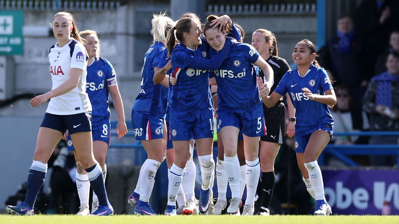 Buurman's striking goal secures Chelsea's progression while Spurs are eliminated from the FA Cup. 1