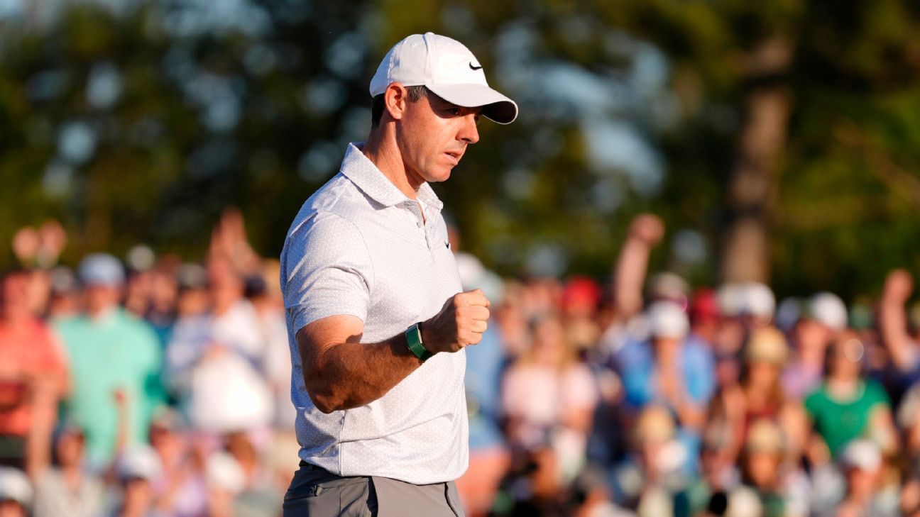 Rory McIlroy stands in sole possession of the lead after 36 holes; is there anyone who can close the gap? 1