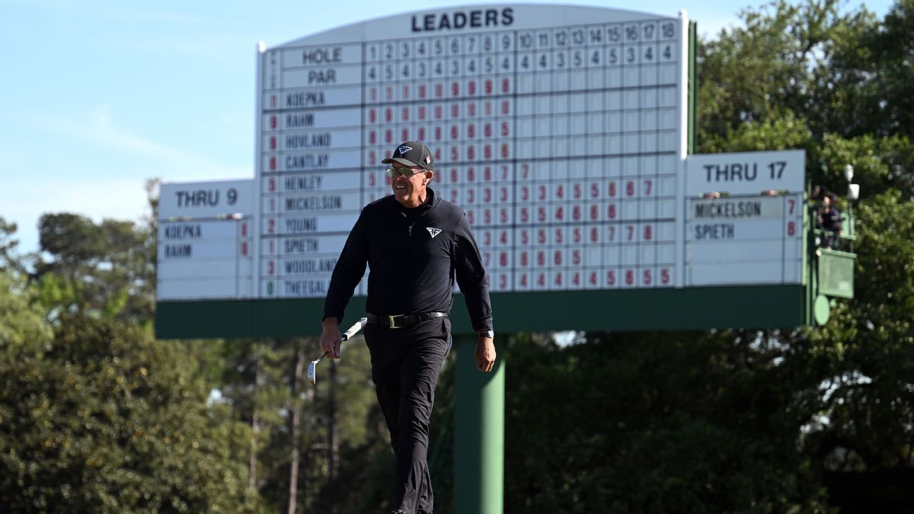Phil Mickelson to miss Masters over personal health matter 1