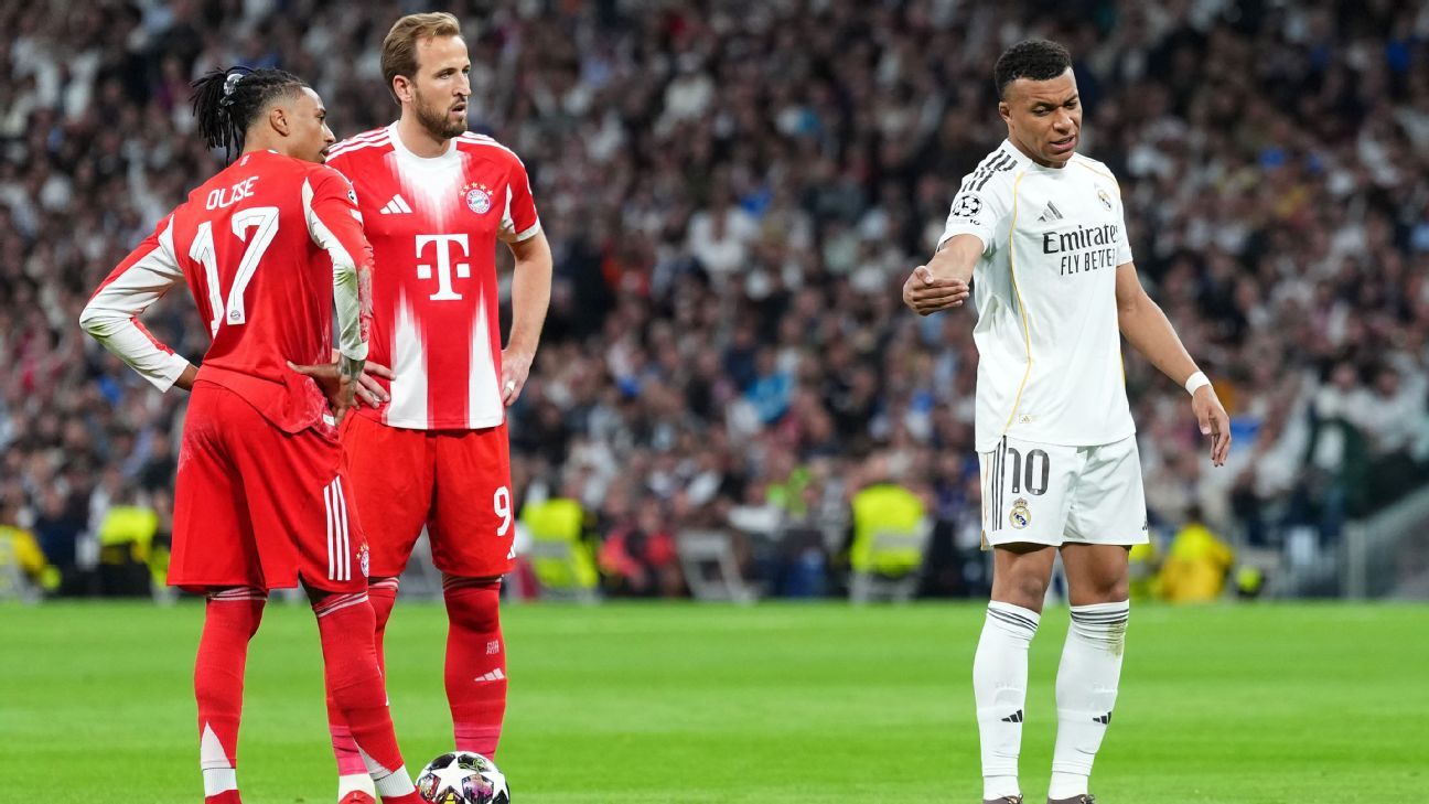 Champions League live coverage: Bayern Munich vs. Real Madrid, Arsenal vs. Sporting CP 1