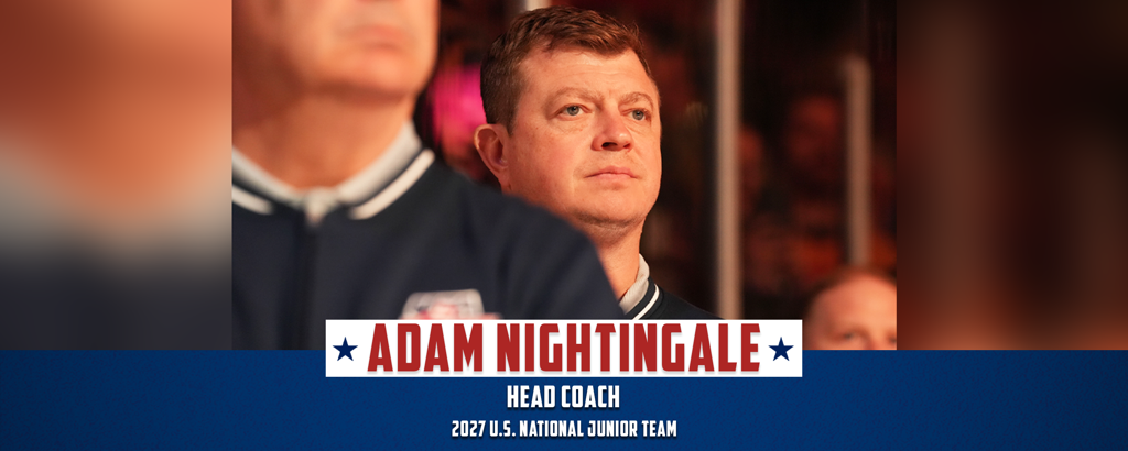 Nightingale Appointed Head Coach of the 2027 U.S. National Junior Squad 1