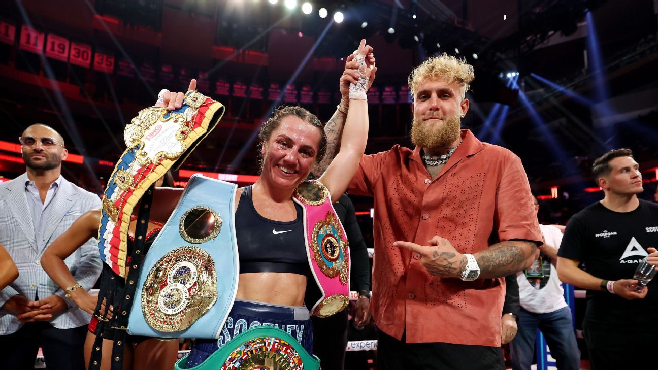 Ellie Scotney pursuing undisputed legacy (and a vehicle) from Jake Paul 1