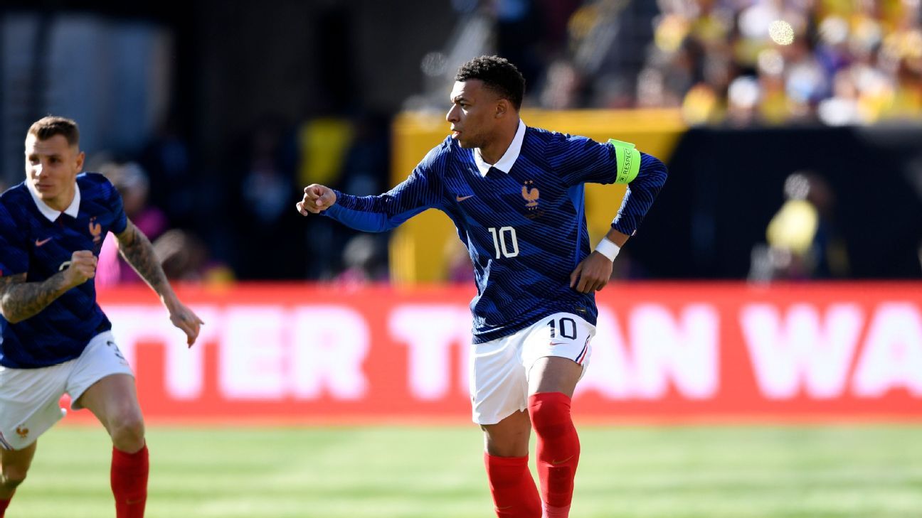 Championship and group probabilities for each team in the 2026 World Cup 1