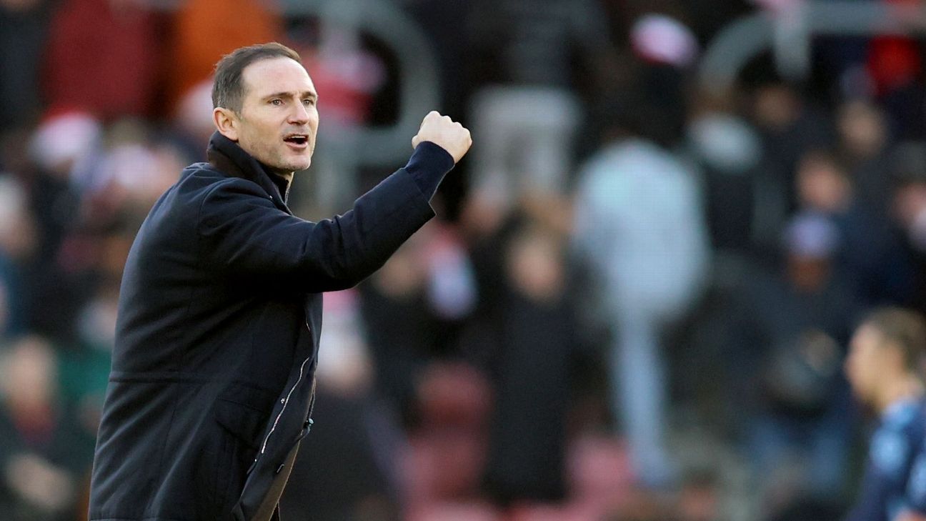 Frank Lampard's Coventry City earns promotion to the Premier League. 1