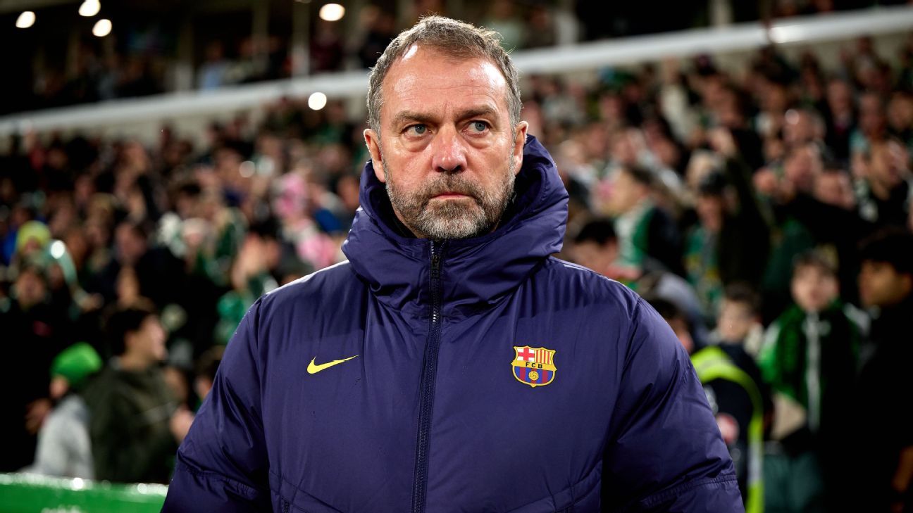 Hansi Flick expresses desire to extend his contract with Barcelona. 1