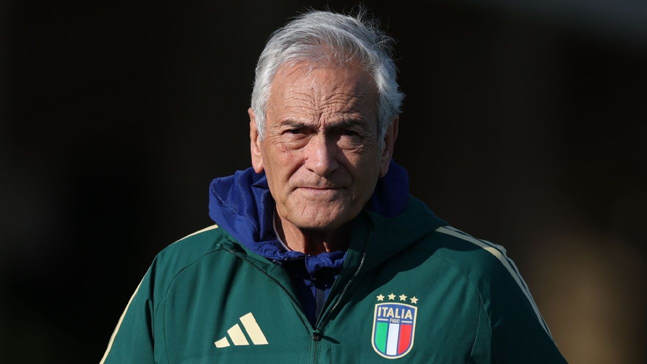 Italian Football Federation president Gabriele Gravina and Gianluigi Buffon step down following World Cup disappointment. 1
