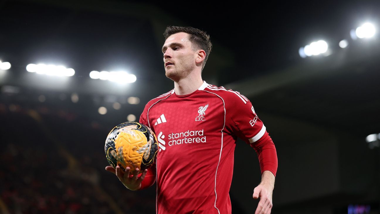 "Andy Robertson to depart Liverpool at season's conclusion" 1