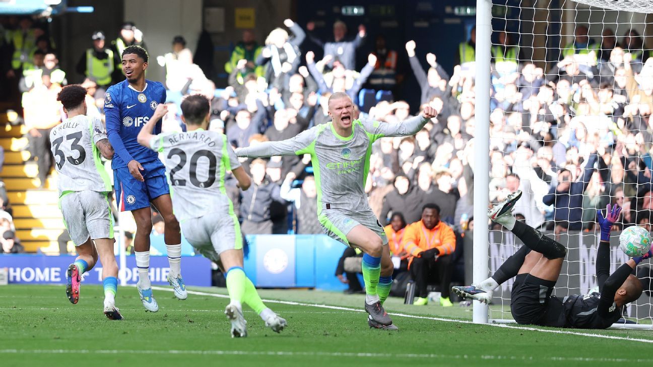 Manchester City's victory against Chelsea puts pressure on Arsenal. 1