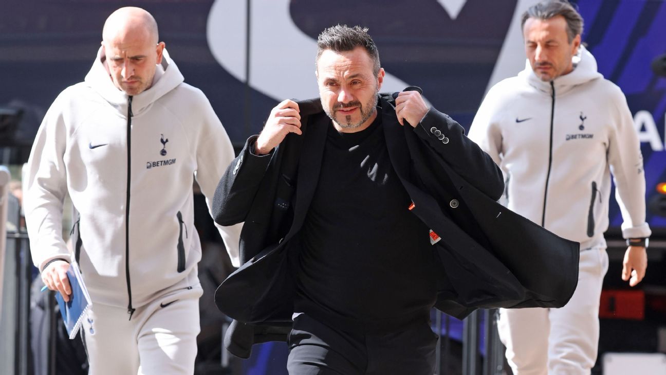 Premier League live updates: Spurs face Sunderland in De Zerbi's inaugural match 1