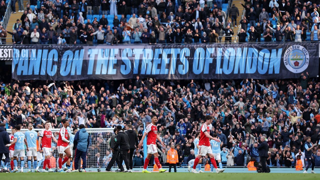 Premier League now in Manchester City's control; Bayern secures Bundesliga title; additional updates 1