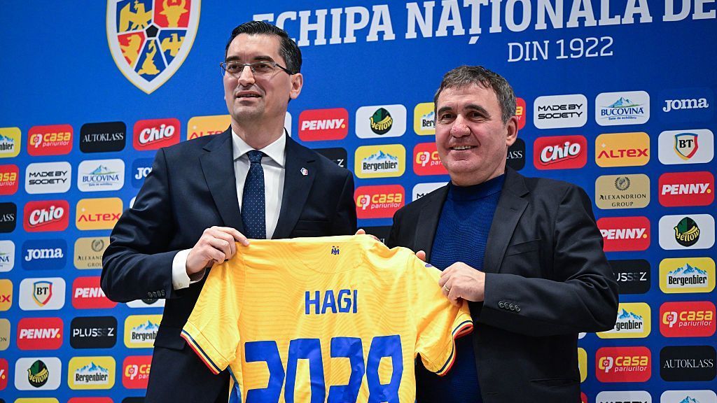 Romania legend Gheorghe Hagi takes the helm of the national team again. 1