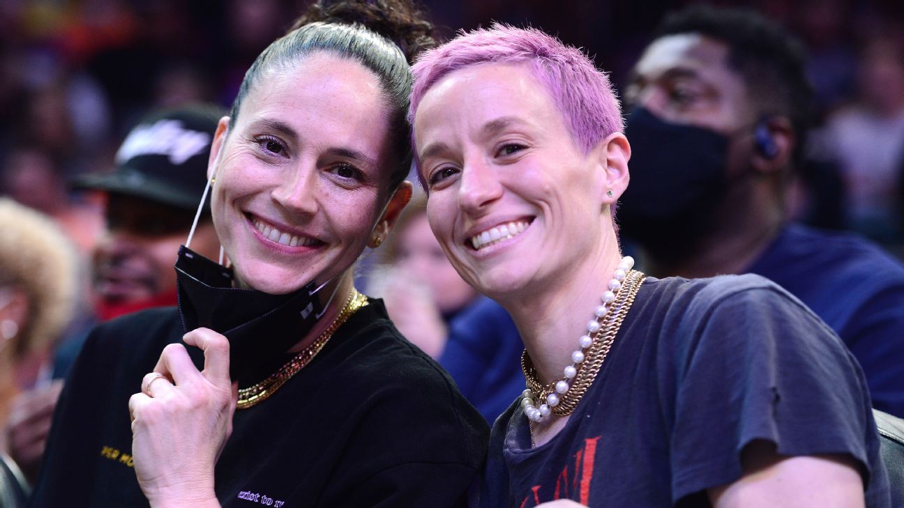 Sue Bird and Megan Rapinoe declare their separation via social media. 1
