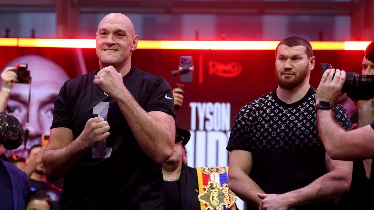 Tyson Fury vs. Arslanbek Makhmudov LIVE: Latest updates, results, analysis Tyson Fury vs. Arslanbek Makhmudov LIVE: Current updates, outcomes, and insights 1