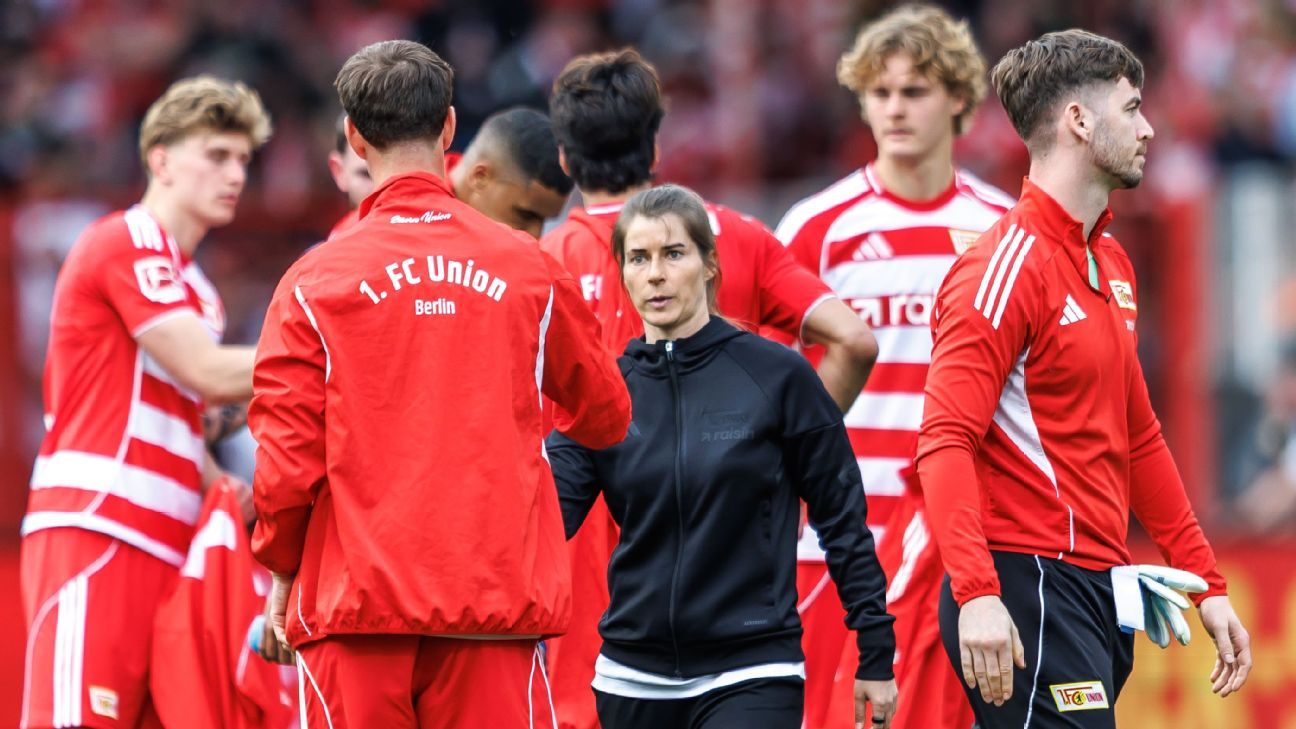 Marie-Louise Eta of Union Berlin defeated in landmark inaugural match 1