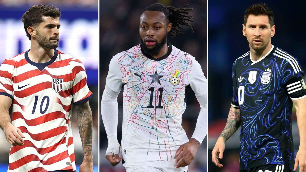 World Cup uniform assessment: Which nations will have the most appealing designs in 2026? 1