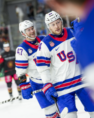 U.S. Defeats Germany, 5-2, In Sole Pre-Tournament Match Before Men's World Championship 5