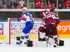 Team USA Loses to Latvia, 4-2, in Men's World Championship Preliminary Match 3