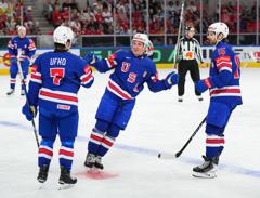 U.S. Secures 4-1 Win Against Austria in Men's World Championship 8