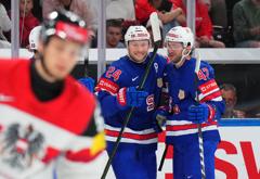 U.S. Secures 4-1 Win Against Austria in Men's World Championship 2