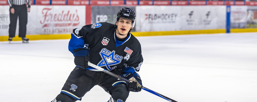 Alex Pelletier's Remarkable Season with the Lincoln Stars Led to the Dave Tyler Junior Player of the Year Award. 1