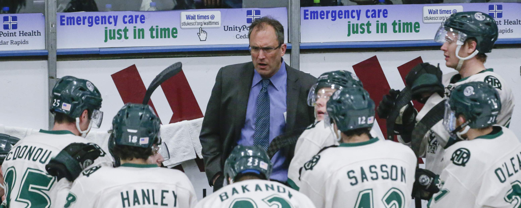 Mark Carlson Recognized with the Distinguished Achievement Award for His Accomplishments in the USHL 1