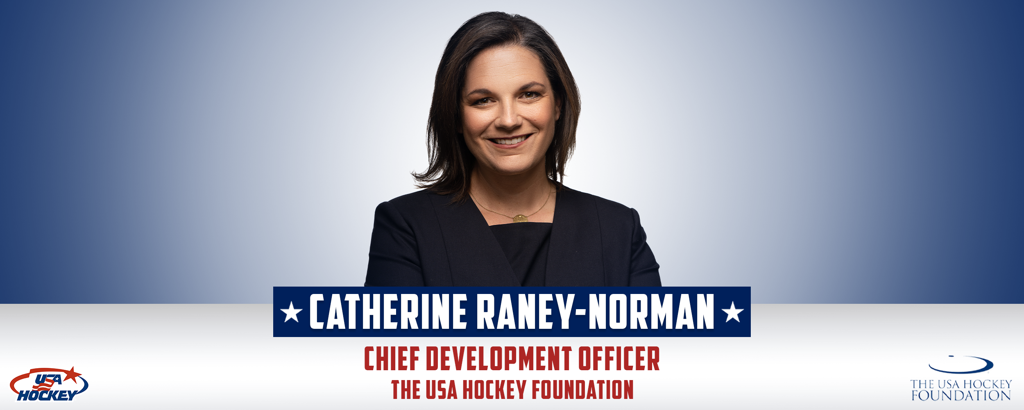 Catherine Raney-Norman, a four-time Olympian, Appointed Chief Development Officer of the USA Hockey Foundation 1