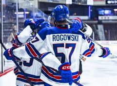 USA Blue Triumphs Over Sweden, USA White Loses to Finland in Opening Matches of World Junior Summer Showcase 10