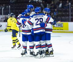 USA Blue Triumphs Over Sweden, USA White Loses to Finland in Opening Matches of World Junior Summer Showcase 7