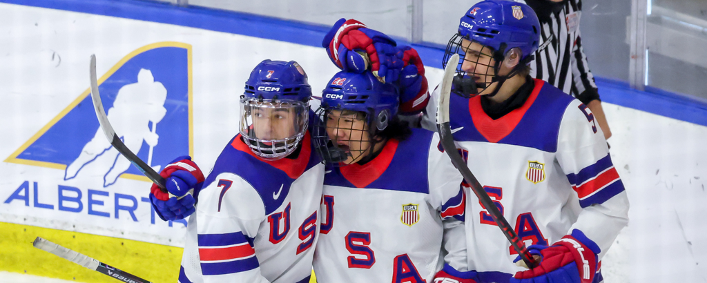 Team USA Defeats Germany, 8-1, in Hlinka Gretzky Cup Match 1