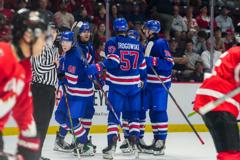 Team USA Defeats Canada, 7-2, to Close World Junior Summer Showcase Team USA Overcomes Canada, 7-2, to Conclude World Junior Summer Showcase 6