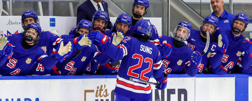 Team USA Defeats Finland, 4-1, in Hlinka Gretzky Cup Match 1