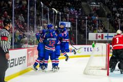 Team USA Defeats Canada, 7-2, to Close World Junior Summer Showcase Team USA Overcomes Canada, 7-2, to Conclude World Junior Summer Showcase 8