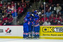Team USA Defeats Canada, 7-2, to Close World Junior Summer Showcase Team USA Overcomes Canada, 7-2, to Conclude World Junior Summer Showcase 2