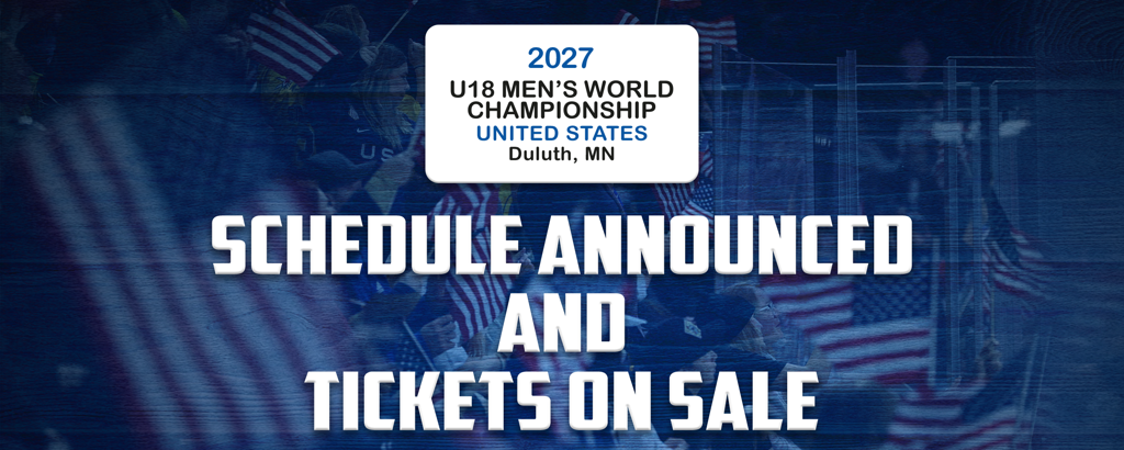 2027 IIHF U18 Men's World Championship: Schedule and Ticket Details Revealed 1