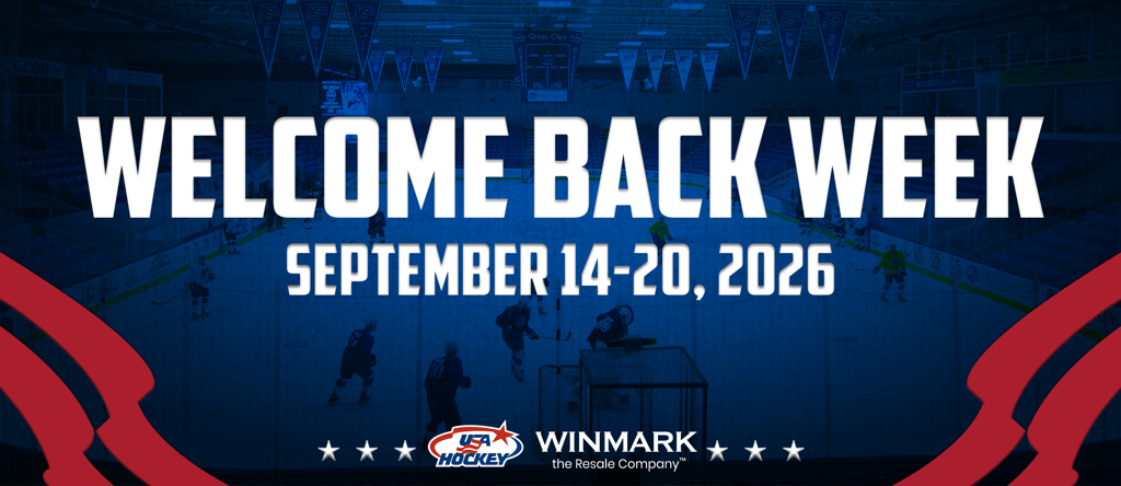 USA Hockey's Welcome Back Week, Presented by Winmark, Begins Today 1