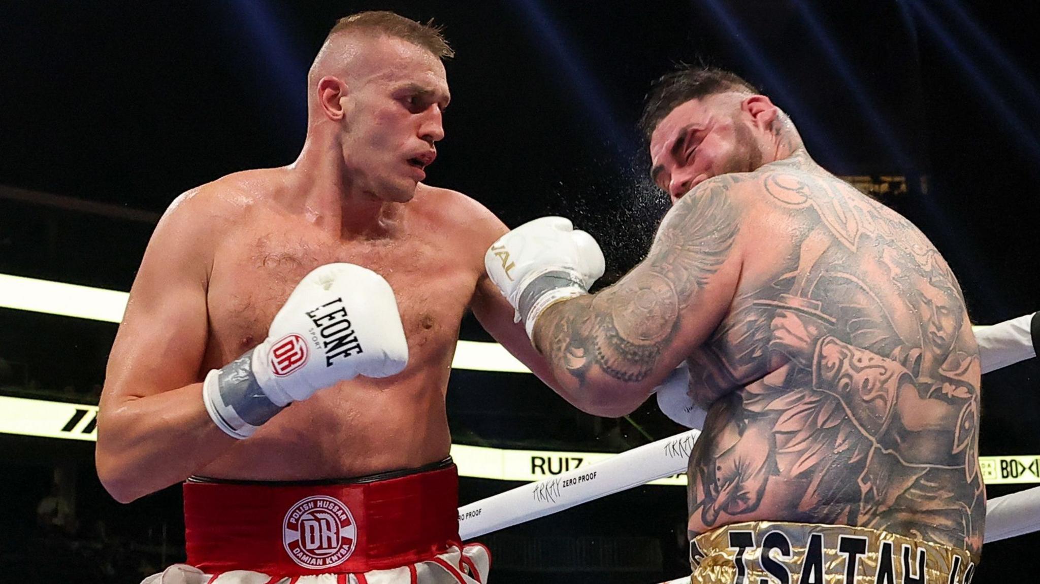 Andy Ruiz Jr vows to continue after comeback loss to Damian Knyba 7