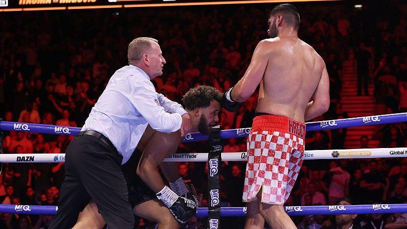 Hrgovic stops Itauma to claim IBF heavyweight title in London 8