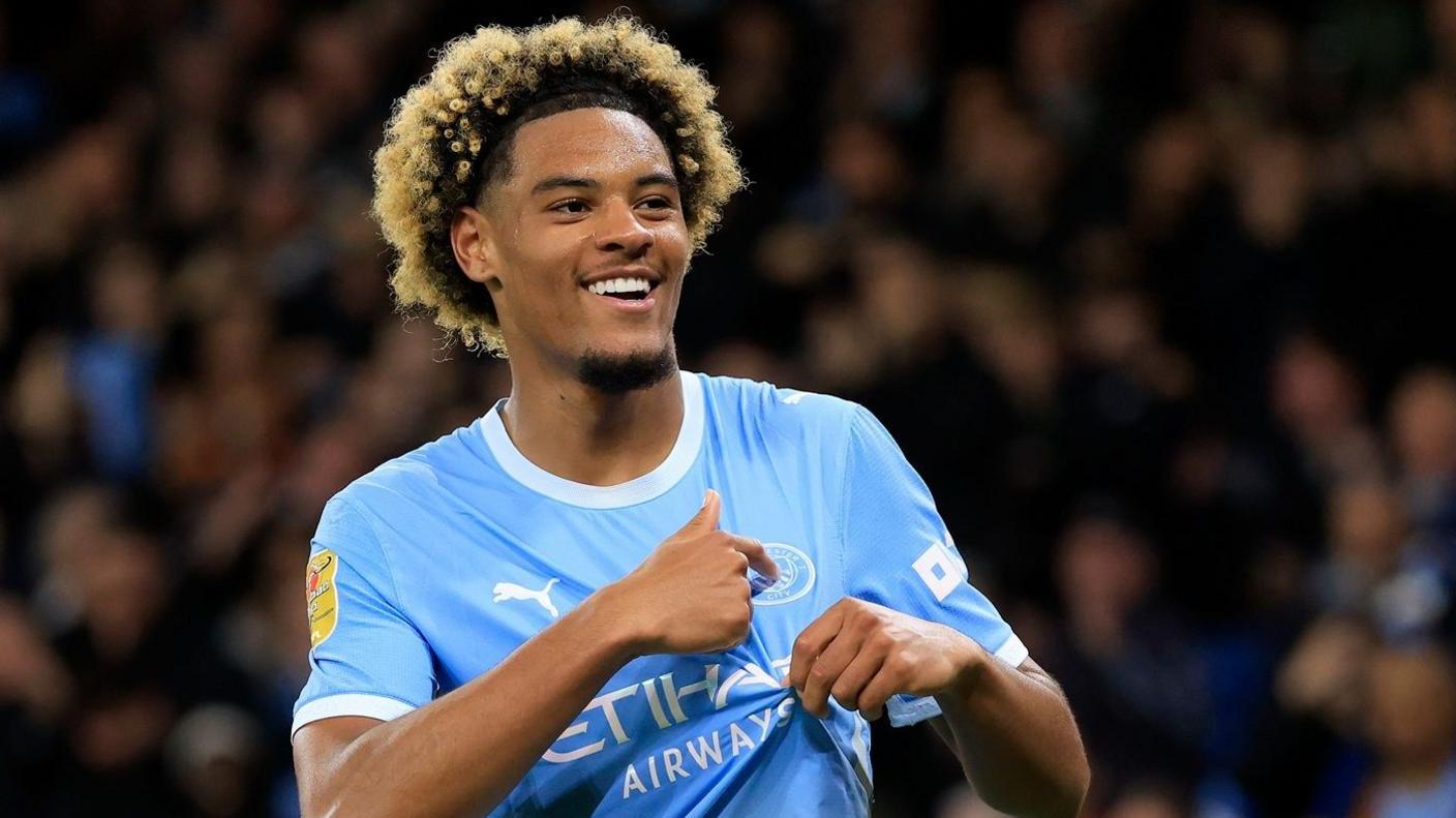'Just the beginning' - Samba, 17, steals Man City show 3