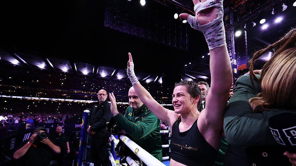 Boxing world pays tribute to Katie Taylor after farewell victory 8