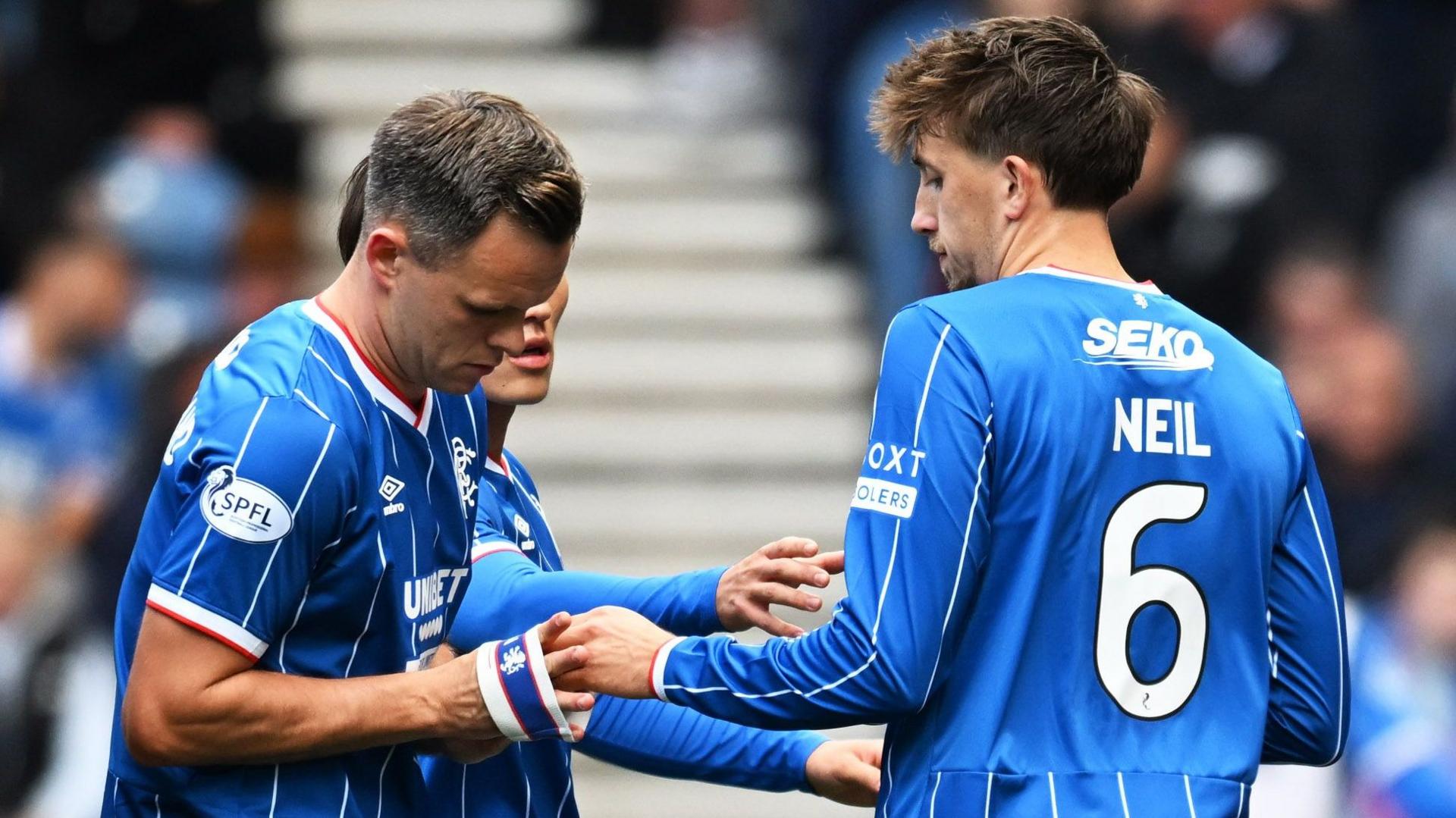 Rangers lose Shankland for up to four months Rangers captain Lawrence Shankland out for up to four months with hamstring injury 5