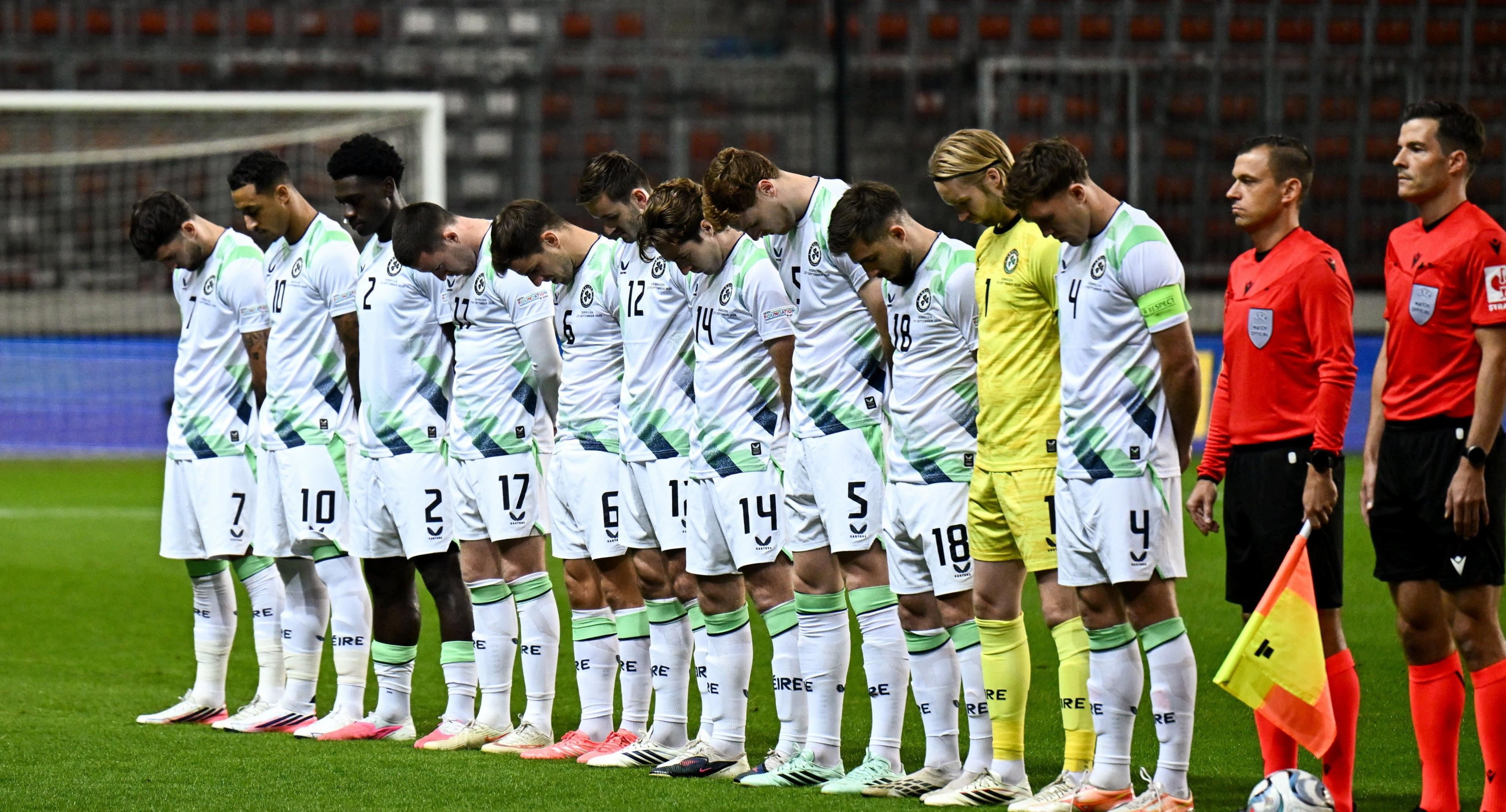 Republic of Ireland coach says players 'raised awareness worldwide' in Israel match 3