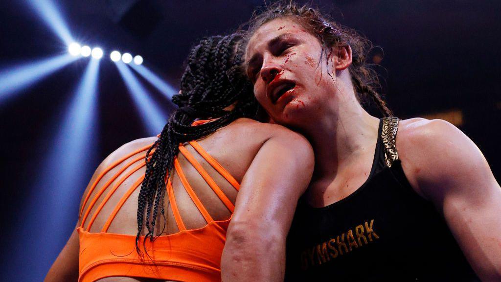 Tears, blood and triumph: Taylor's iconic career in pictures 47