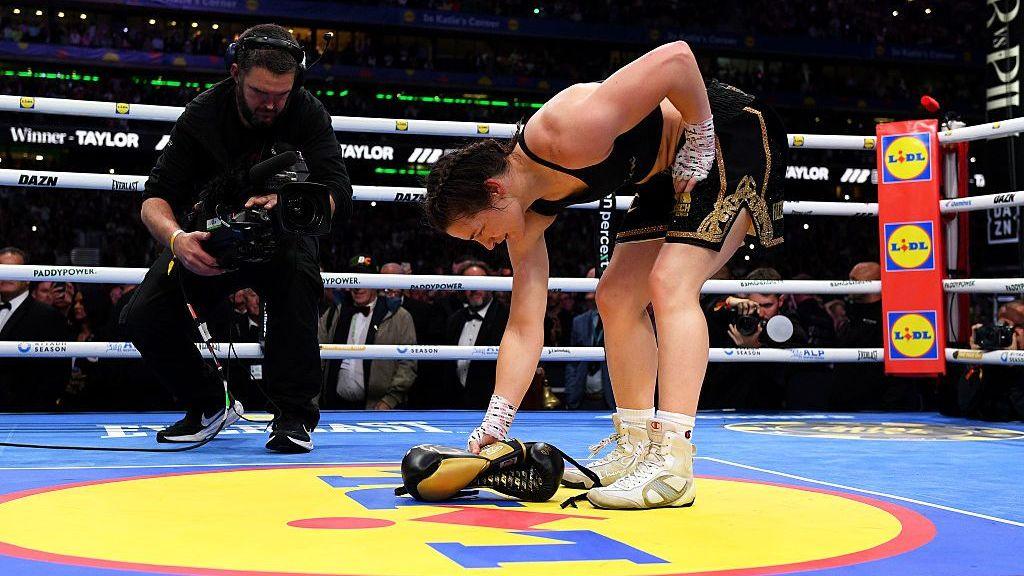 Tears, blood and triumph: Taylor's iconic career in pictures 64
