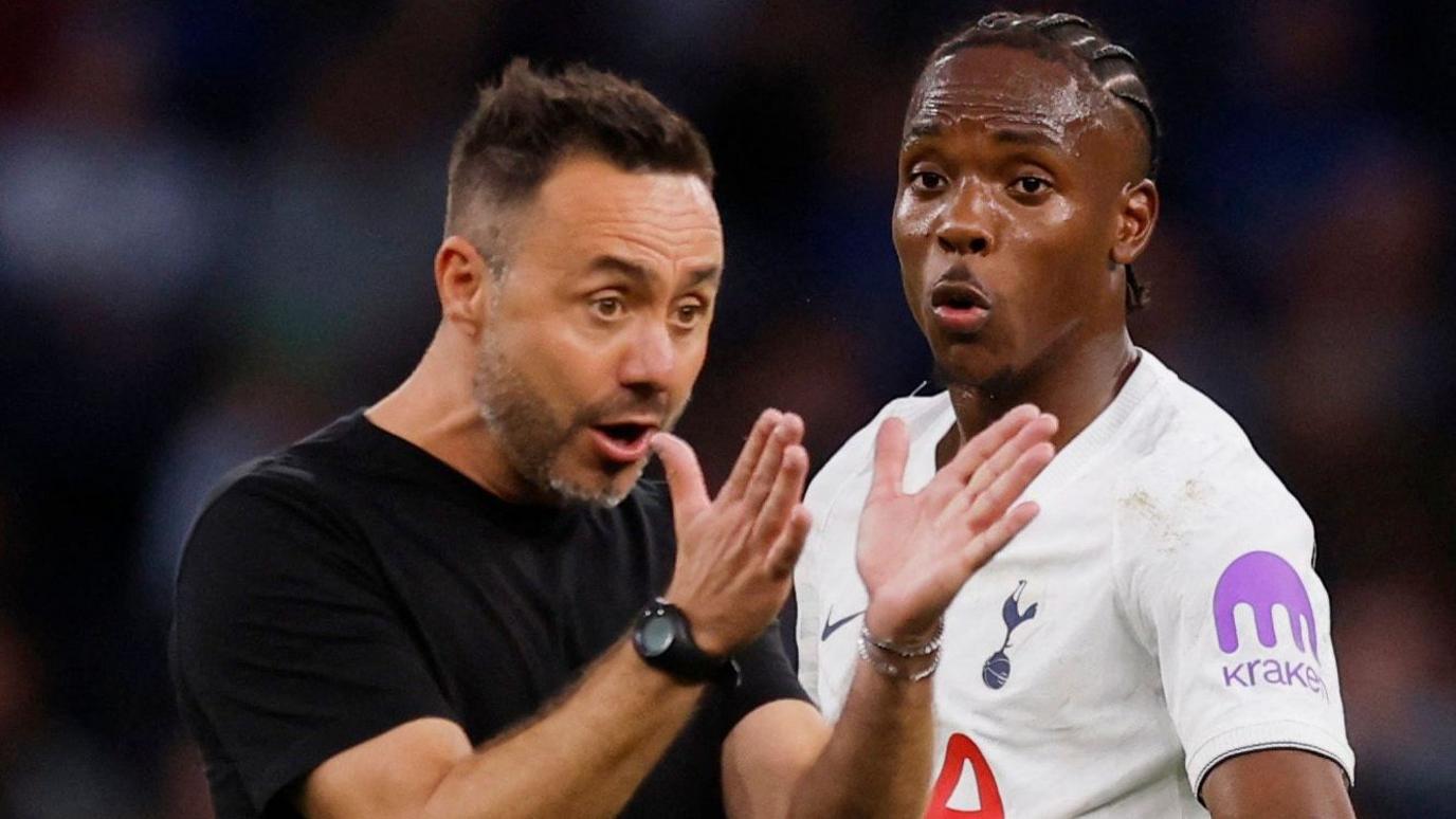 Why the international break comes at the worst time for De Zerbi and Spurs 7