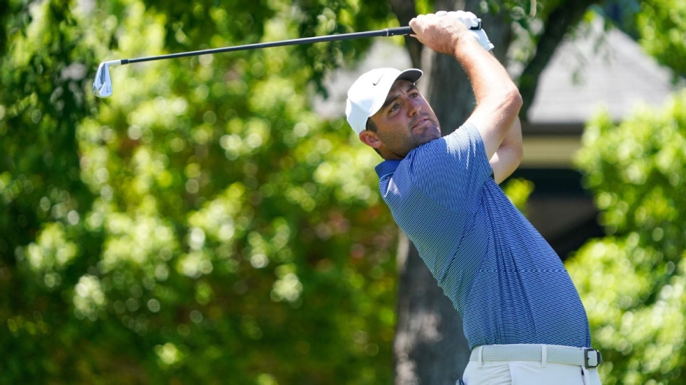Scottie Scheffler ties PGA Tour 72-hole scoring record in CJ Cup win 1 | ASL