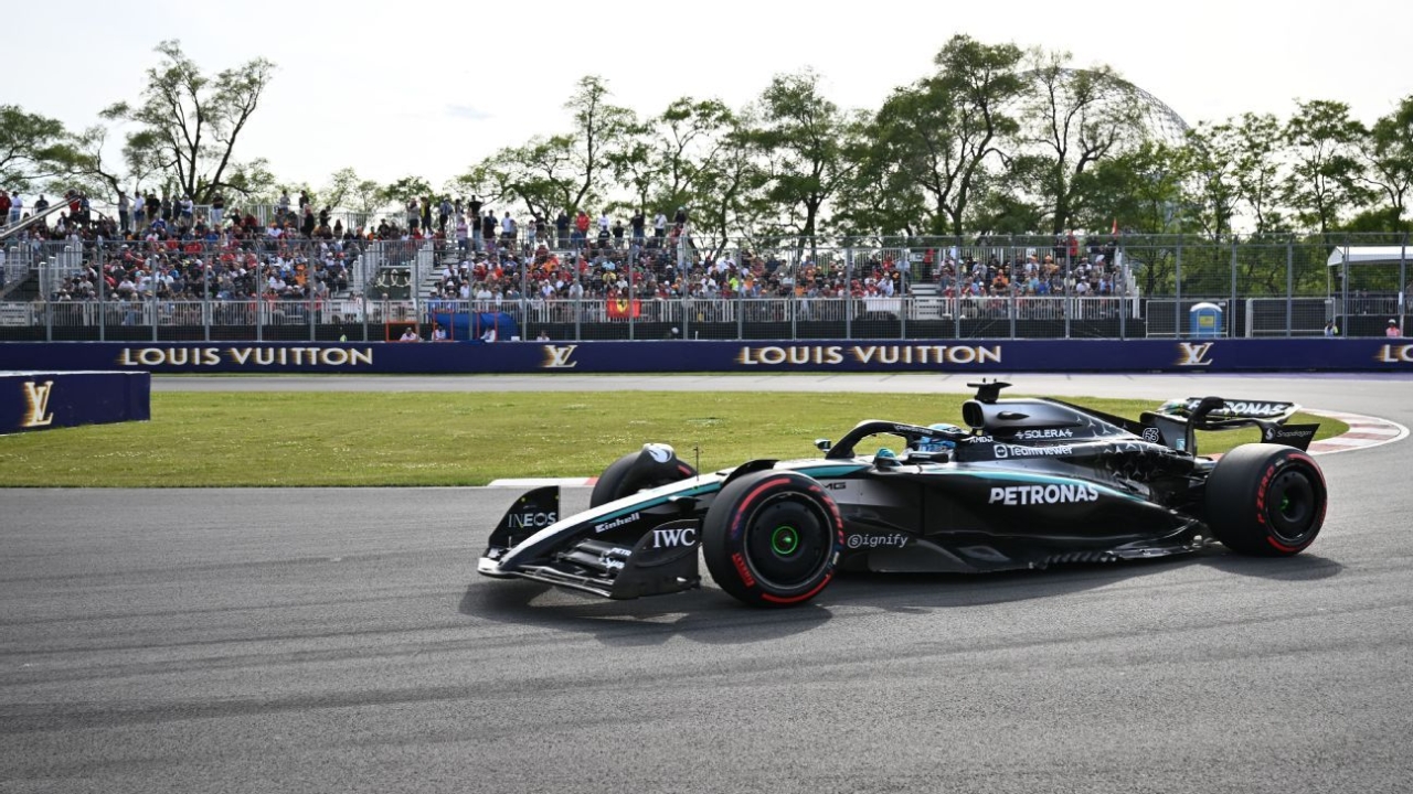 Canadian GP: George Russell leads practice as Charles Leclerc sits out 1 | ASL