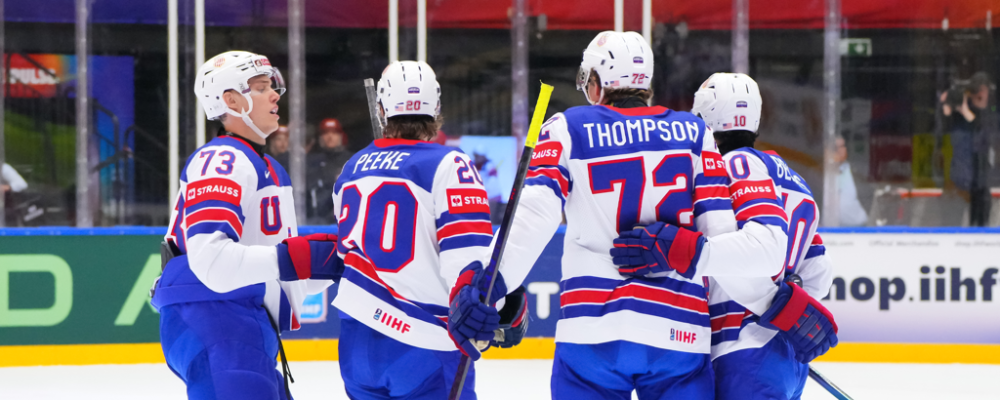 Thompson Has Hat Trick To Propel U.S. To 6-5 OT Win at Men’s Worlds 1 | ASL